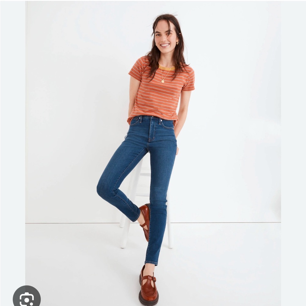 Madewell 10” high rise skinny, 29.